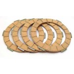 Clutch cork plates, Surflex: set of 4