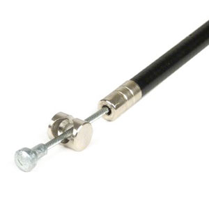 BGM teflon lined clutch cable: black