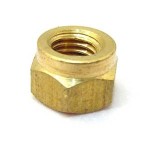 Exhaust nut: 7mm, Brass