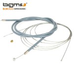 BGM teflon lined throttle cable: grey