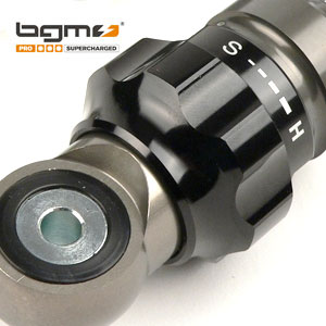 BGM adjustable front dampers Lambretta: grey