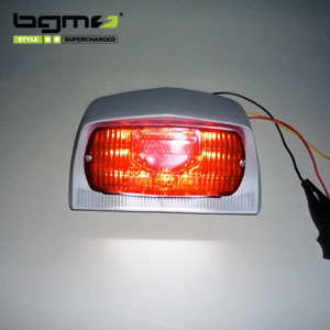 BGM 12v LED tail light reflector: Series 2-3, DL/GP Lambretta