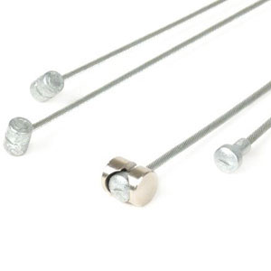 BGM Teflon lined cable set, series 1-3, DL/GP, Serveta: grey