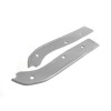 Leg shield to mudguard rubber, grey: TV,S,SX