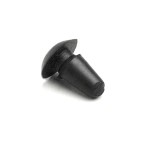 Rubber rear frame hole plug: black