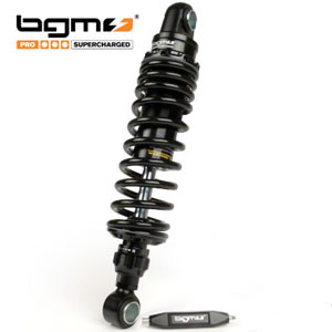 BGM adjustable rear shock Lambretta: black