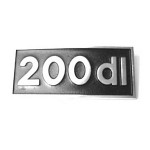 Leg shield badge: DL200