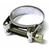Exhaust clamp: 43-47mm, stainless