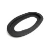 Rubber air filter box elbow oval gasket: Series 2-3, DL/GP, early Serveta