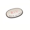 Sticker for shock absorbers "RIV", silver