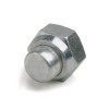 Rear hub nut: M16, zinc