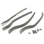 Rear floorboard runner strips, grey: Series 1-2