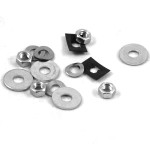 Outer front plastic rail hardware kit: Series 3