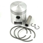 D/LD MK1 125cc piston kit: 52mm and oversized (14mm pin)