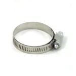 Shielded hose clamp for rubber carb mount: 22-26mm carbs with 30mm spigot connection, 25-40mm 12mm band