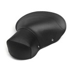 Front saddle seat cover (black): 125-150 LD '57