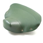 Front saddle seat cover (green): LD