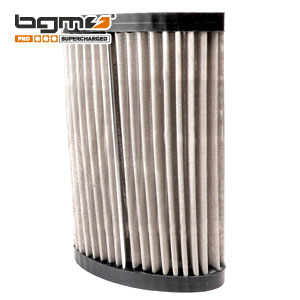 BGM high flow air filter: Series 1, early series 2