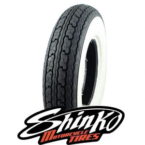Shinko white wall: 3.5x10 tire Shinko white wall: 3.5x10 tire