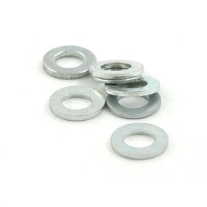 5mm flat washer: Zinc