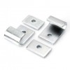 Center stand bracket set, stainless