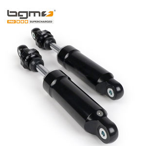 BGM adjustable front dampers Lambretta: black