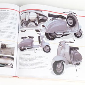 Lambretta Illustrated Identification Guide book - Vittorio Tessera