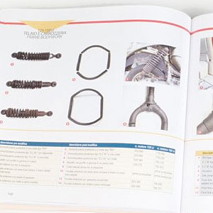 Lambretta Illustrated Identification Guide book - Vittorio Tessera
