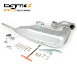 BGM MRB big box clubman exhaust (v4.0): silver