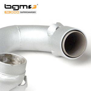 BGM MRB big box clubman exhaust (v4.0): silver