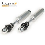 BGM adjustable front dampers Lambretta: silver