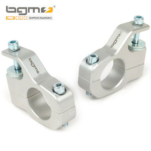 BGM upper damper mounts: silver