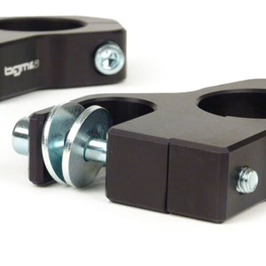 BGM upper damper mounts: black