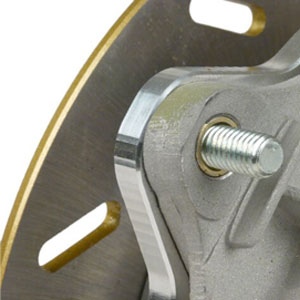 BGM hydraulic disc brake: with anti-dive w/o black caliper pre-assembled