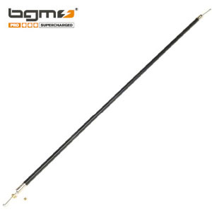 BGM teflon lined choke cable (long): black