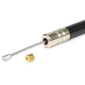 BGM teflon lined choke cable (long): black