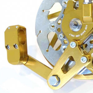 Casa Performance hydraulic disc brake: gold