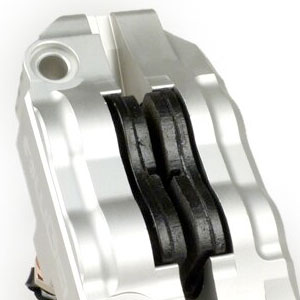 BGM hydraulic brake caliper: Silver