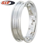 SIP tubeless wheel rim: Lambretta chrome 2.10x10