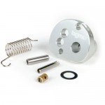 BGM quick action throttle cable pulley: Silver