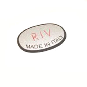 "RIV" sticker for shock absorbers, gold