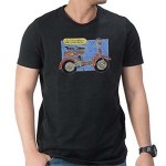 Trevor Thomas, Lambretta D art T Shirt: Black