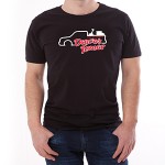 Denver James "Funky Truck" T Shirt: Black
