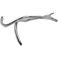 Leg shield chrome trim, series 1-2