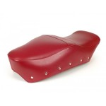 Bench seat cover, red: Giuliari 'Wide-back' frame