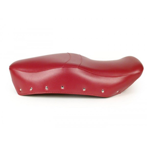 Bench seat cover, red: Giuliari 'Wide-back' frame