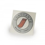 Round "Innocenti" sticker for model C