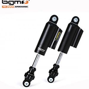 BGM PRO F16 COMPETITION adjustable front dampers Lambretta: black