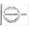 Lambretta series 3, late, parts catalog, book