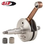 SIP Premium crankshaft: LI/TV200/SX/S/Serveta small taper, 58 x 107mm